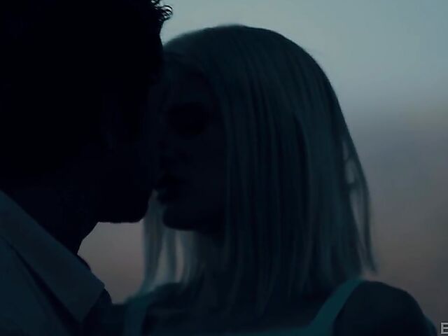 Brad Newman's hot weekend with skinny blonde teen Jessie Saint