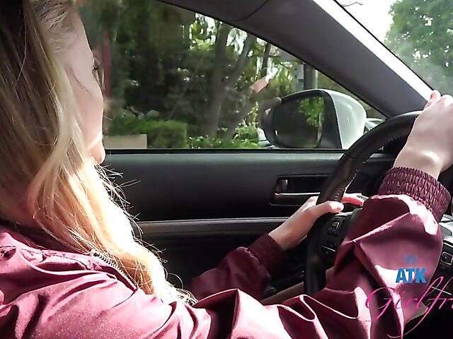 Paris White - ATK blonde POV with a throbbing cock in her nice pussy