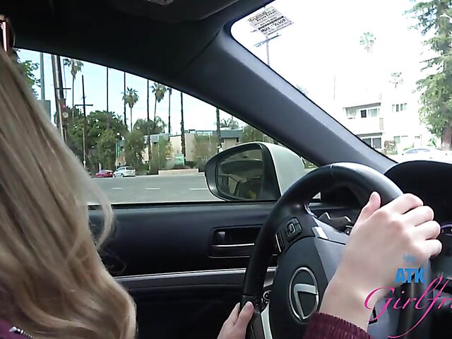 Paris White - ATK blonde POV with a throbbing cock in her nice pussy