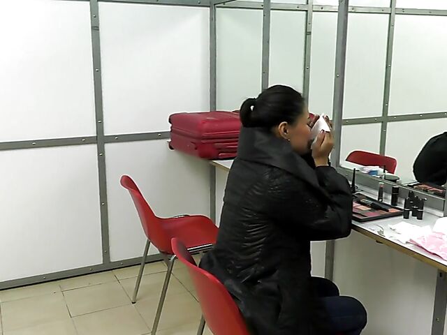 Italian porn by Mario Salieri features a natural busty burlesque queen seducing a guy to music