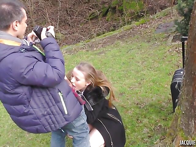 Welcoming blowjob and loud sex with 23-year-old babe Olivia Grace