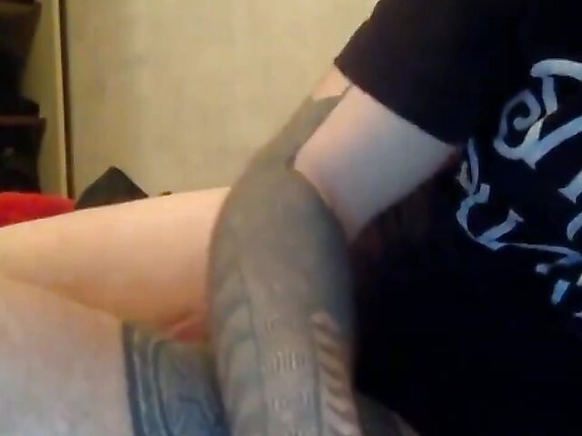 Real amateur teen couple filming sex and blowjob