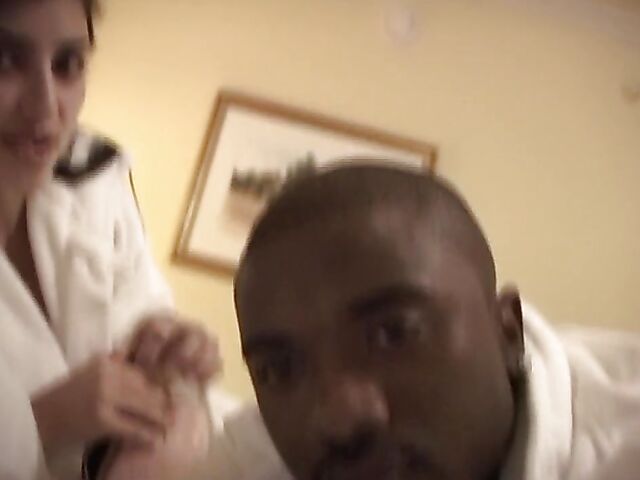 Interracial Kim Kardashian sex tape celebrity video