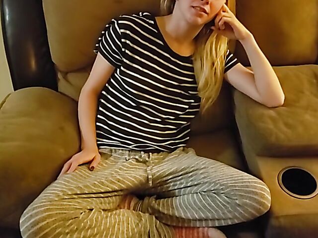 Real step brother fucks sister and cums inside her teen twat