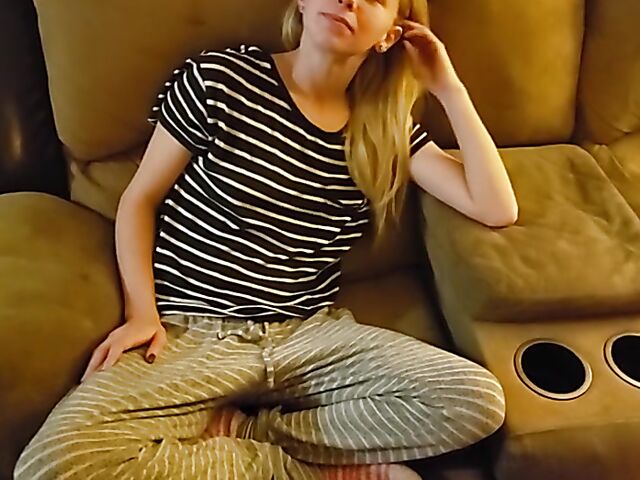 Real step brother fucks sister and cums inside her teen twat