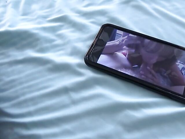 Brianna Beach - Stepmom POV with cock in pussy and cum in hands