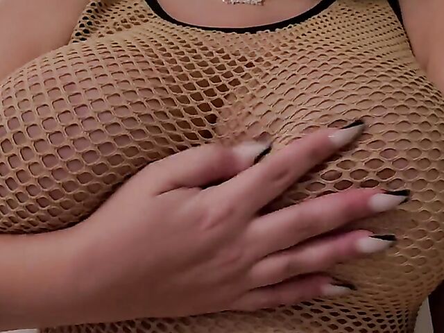 Busty Spanish girlfriend with a curvy huge ass fucks at home