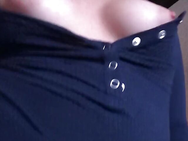 POV babysitter teen Jazmin Grey makes that cock cum