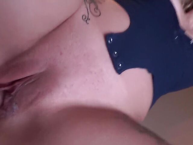 POV babysitter teen Jazmin Grey makes that cock cum