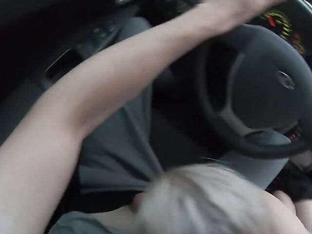 Car POV with russian teen hitchhiker Stacy Starando