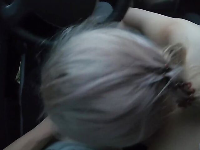 Car POV with russian teen hitchhiker Stacy Starando