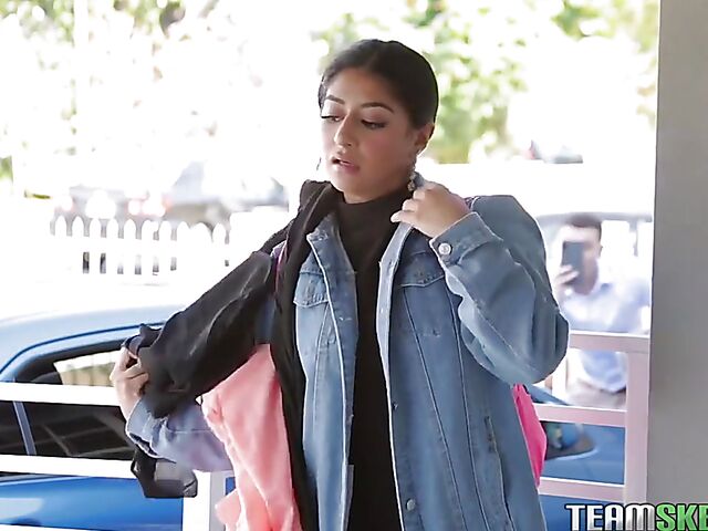 Binky Beaz - Muslim teen hijab blowjob and pussy pounding