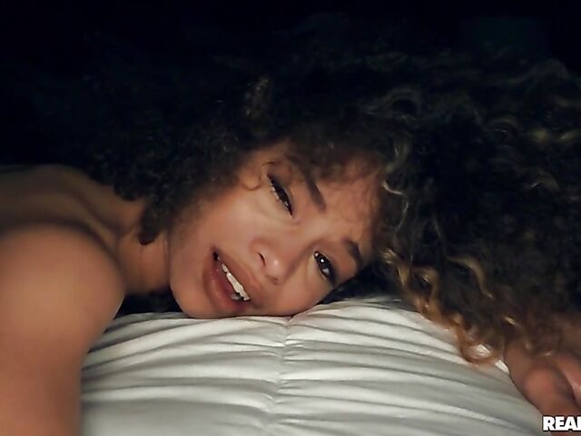 Cecilia Lion & Ricky Johnson - Sexy ebony girl gets some black meat