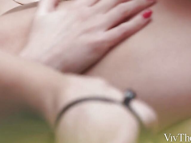 Aislin & Josephine Jackson - Lesbian licking pussy after party