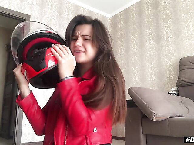 Hayli Sanders - Solo teen masturbation with her pink and red toys from home