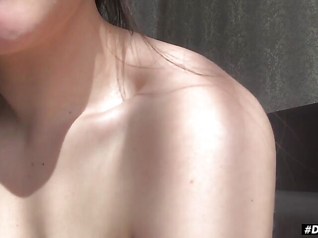 Hayli Sanders - Solo teen masturbation with her pink and red toys from home