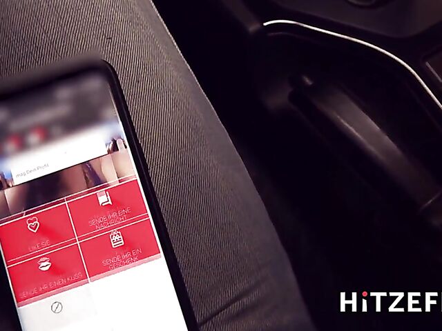 Street sex in the night with whoring german mom Liz De Lane