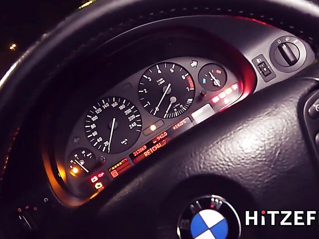 Street sex in the night with whoring german mom Liz De Lane