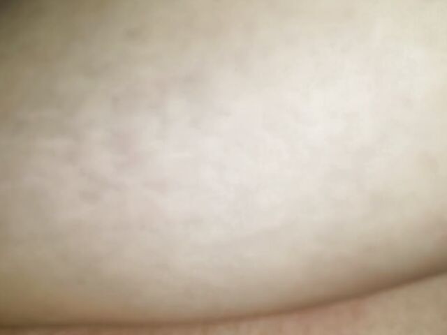 Homemade interracial fuck with her black lover and another creampie from her cucked husband