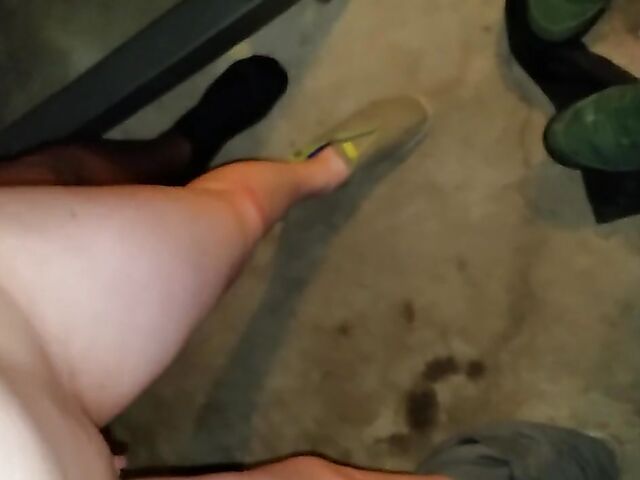 Homemade interracial fuck with her black lover and another creampie from her cucked husband