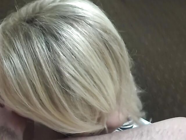 Big tit blowjob in POV with busty Chessie Kay