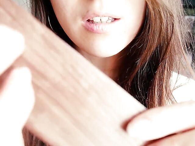 Amateur JOI and ASMR with hot Trish Collins