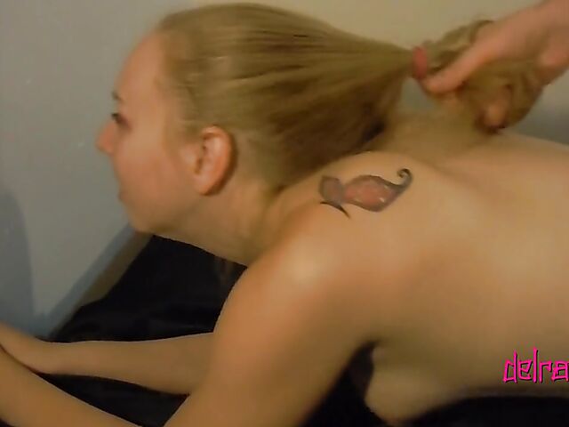 Amateur couple homemade sex video featuring Delirious Hunter and her lucky BF