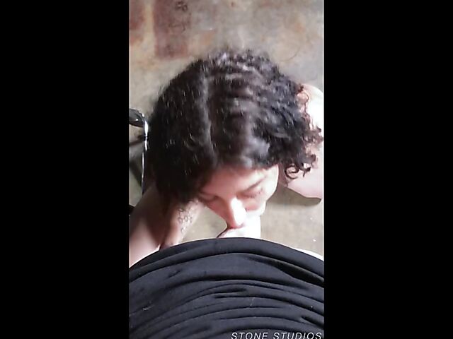 POV ass fucking and pissing in mouth with Bianca Stone and her transsexual wife Mandy Mitchell