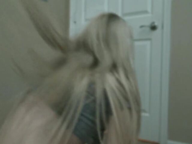 Ginger Banks - Amateur blonde dildo fucks her tight cunt