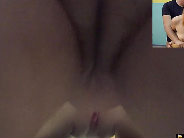 Redhead amateur anal from behind and creampie