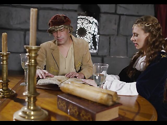 Middle Age pussy fucking in slow motion with skinny porn star Anya Olsen and Eric John