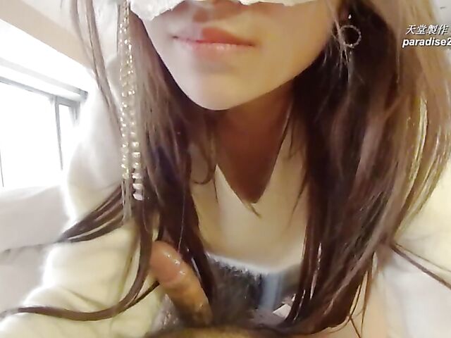 Masked POV japanese amateur teen fucking your cock