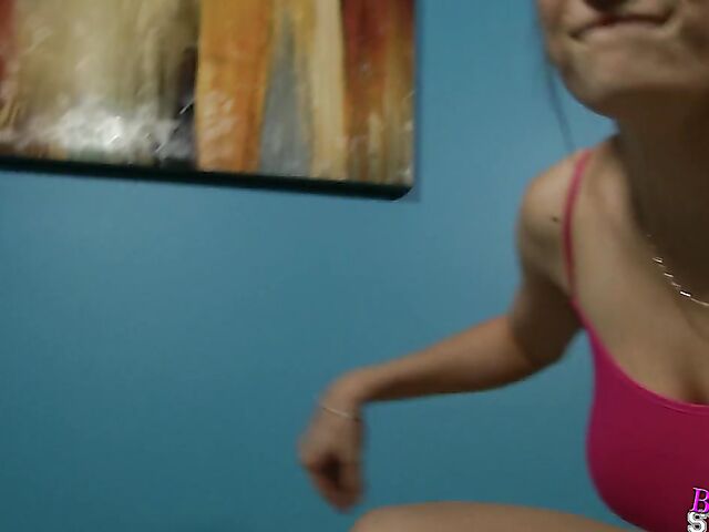 Sexy Dillion Carter with big natural boobs gets fucked twice