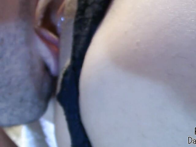 Amateur anal creampie in sexy panties with Danika Mori