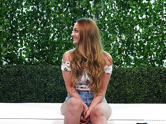 POV calendar casting fuck with phat ass white girl Luna Wulf