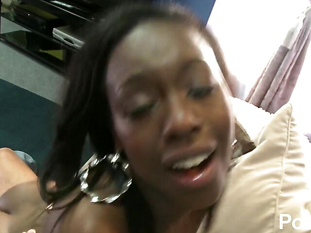 Black girl white guy interracial fucking with Danny Mountain