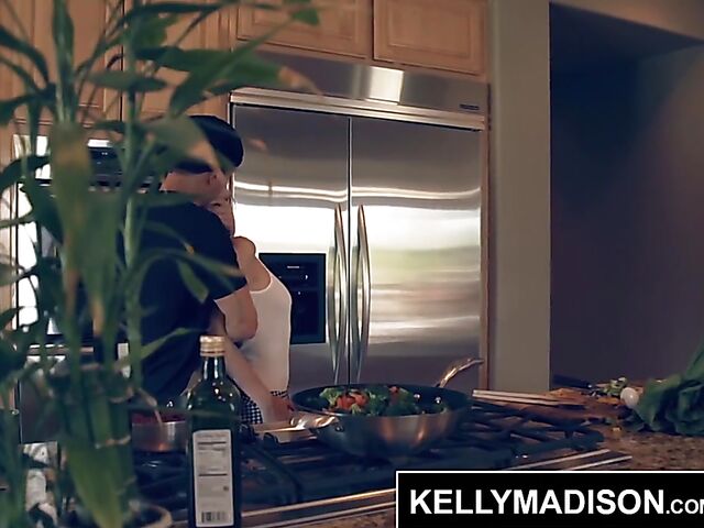 Shae Celestine - Natural teen fucked silly in the kitchen