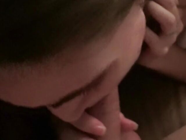 Brother caught jerking off to shemale porn and fucks his stepsis Molly Jane