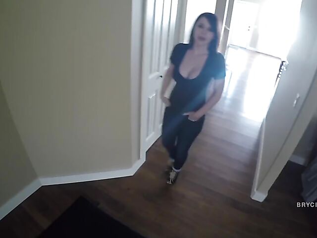 Big tits creampie two times with busty Bryci