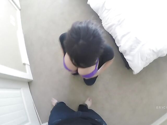 Big tits creampie two times with busty Bryci