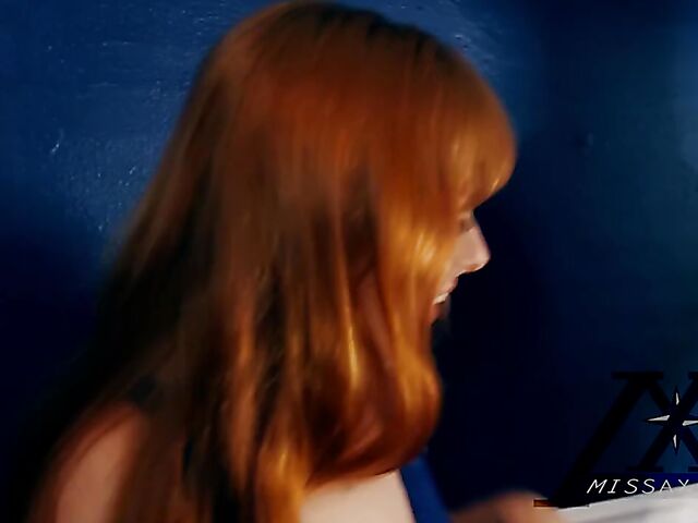 Pepper XO and Penny Pax threesome POV in the lingerie shop