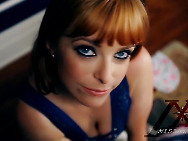 Pepper XO and Penny Pax threesome POV in the lingerie shop