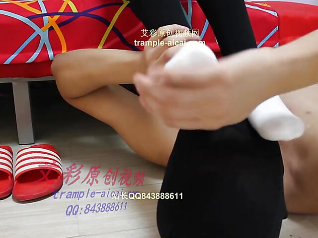 Chinese foot domination and socks fetish