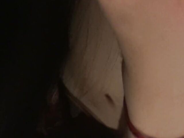 Amateur asian girlfriend eating cock, toes and ass