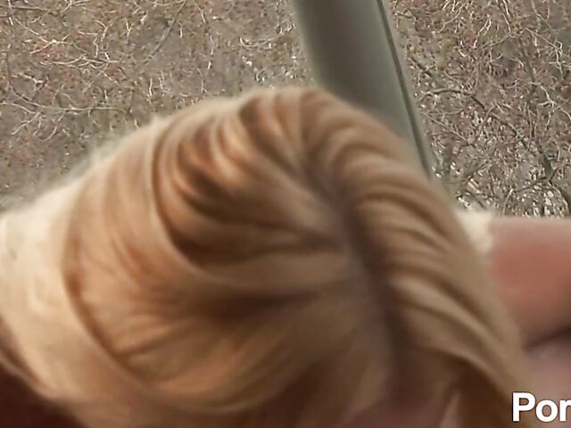 Anaya Leon & Cindy Behr - Big boob threesome with a view