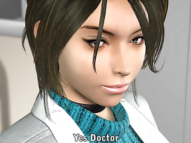 Big tits hentai 3D nurses fuck the patient