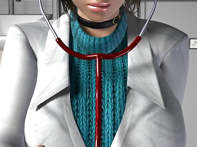 Big tits hentai 3D nurses fuck the patient