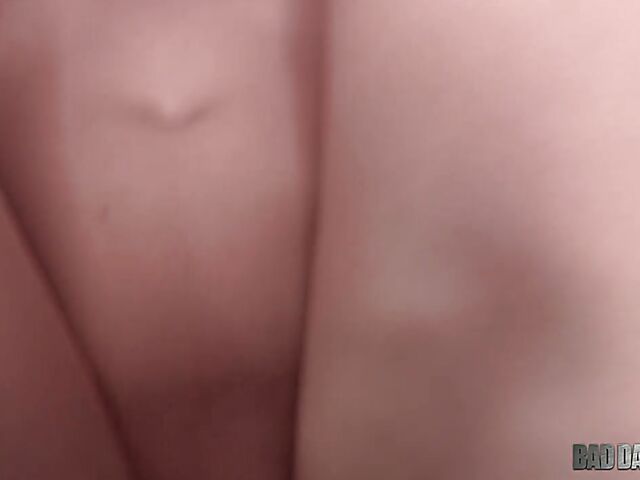 Megan Marx - Teen with pigtails POV fucked by her stepdad