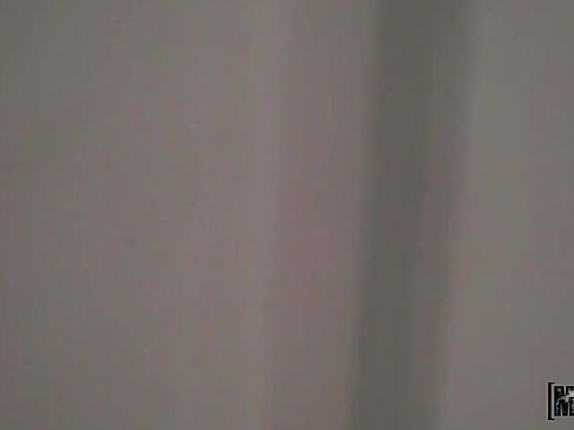 Mirror dildo riding blonde busty roommate Emily Right gets caught