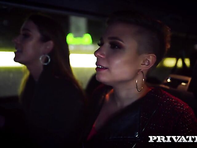 Alexis Crystal anal with two guys as Gabi Gold watches and masturbates